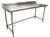 BK Resources SVTR5OB-7230 72" W x 30" D Stainless Steel Top and Base with 5" Backsplash Work Table