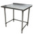 BK Resources SVTROB-4824 48" W x 24" D Stainless Steel Top and Base with 1.5" Backsplash Work Table