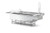 Insinger DASH 109 1DrainboardsQuad-Jet Aqua-Scrubber Pot and Pan Washing System