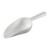 Bar Maid CR-854W 4 Oz. White Polyethylene Scoop