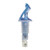 Bar Maid BMP-4150B 1.5 Oz. Blue Plastic without Collar Measured Pourer