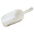 Bar Maid CR-840W 16 Oz. White Polyethylene Scoop