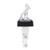 Bar Maid BMP-5100C 1 Oz. Clear Plastic with Flip Top Measured Pourer