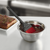 Chef Master 90249 3" Flat Silicone Basting Brush with Plastic Handle