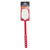Chef Master 90229 16.5" L White Blade Red Handle Silicone and Nylon High Heat Spoon
