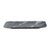 American Metalcraft MCP12GM Mix and Matte 12" W Matte Marble Grey Rectangular Melamine Platter