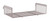 Metro PBA-GSDK4 9" W x 18.5" D Chrome-Plated Metal Quick Ship - SmartWall Light-Duty Grid Shelf