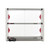 Metro GG2CD-HS1842 Stainless Steel Pass-Thru Metro2Go Grab & Go Hot Station with Sliding Front Polycarbonate Doors