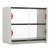 Metro GG2CD-HS1842 Stainless Steel Pass-Thru Metro2Go Grab & Go Hot Station with Sliding Front Polycarbonate Doors