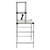 Metro EZHS60W-KIT 60" W x 24" D Stainless Steel Super Erecta Workstation with Hot Open Heated Shelf - 120 Volts 600 Watts