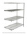 Metro AN446C 42" W x 21" D Silver 4 Shelves Super Erecta Add-On Shelving Unit