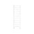 Metro 1862C 18" W x 63.5" H Chrome Stationary Regular Erecta Shelving Upright