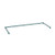 Metro SF56N3K3 60" Green W Epoxy Coated Super Erecta 3-Sided Channel Frame