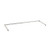 Metro SF56N3S 60" W Stainless Steel Super Erecta 3-Sided Channel Frame