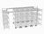 Metro TT16-E2460M2460C 192" W x 60" D Chrome Wire Shelving Overhead Top-Track EZ Order Model