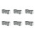 Metro SAPC Chrome Finish Seismic Post Clamp Kit for Use on Adjacent Units