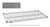 Metro 3042NK4 42" W x 30" D Green Epoxy Coated Wire Super Erecta Shelf