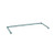 Metro SF2454N3K3 54" W x 24" D Green Epoxy Coated Super Erecta 3-Sided Channel Frame