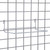 Metro PBA-PFH 12.5" W x 6.25" D Chrome-Plated Metal SmartWall PendaFlex Holder