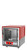 Metro C533-HLFC-U C5 3 Series Red Undercounter Insulated Heated Holding Cabinet with Clear Door and Universal Wire Slides - 120 Volts