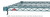 Metro A2436NK3 36" W x 24" D Green Epoxy Coated Wire Super Adjustable Super Erecta Shelf