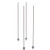 Metro BTMK4 Gray Epoxy Coated HD qwikTRAK High Density Storage System