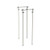 Metro MQTTA24 24" W MetroMax Q Top-Track Stationary Intermediate Unit Kit