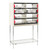 Metro HS-1842LEGKIT-S Chrome Plated Metro2Go Leg Kit with Shelf for Metro2Go Hot Stations