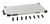 Metro HS2436 36" W x 24" D Stainless Steel Super Erecta Hot Heated Shelf - 120 Volts