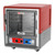 Metro C533-CLFC-U C5 3 Series Red Undercounter Insulated Heated Holding & Proofing Cabinet with Clear Door and Universal Wire Slides - 120 Volts