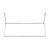 Metro PBA-CHD 2" W x 9" H x " D Chrome-Plated Metal SmartWall Book Holder