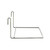 Metro PBA-CHD 2" W x 9" H x " D Chrome-Plated Metal SmartWall Book Holder