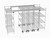 Metro TT12-E2460M1860C 144" W x 60" D Chrome Wire Shelving Overhead Top-Track EZ Order Model