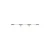 Metro PRL42-2S 2" H Polymer and Stainless Steel Super Erecta Pro Stackable Shelf Ledge