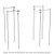 Metro TTE18K4 Super Erecta 18" W Gray Epoxy-Coated Super Adjustable Top-Track Stationary End Unit Kit