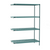 Metro PR-183063K3-A-4 18" W x 30" D Green Steel Louvered 4 Shelves Super Erecta Pro Add-On Unit