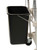 Metro MYWB1 Black Waste Basket for Utility Cart Models MY2030
