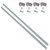 Metro SA24EC 24" Long Seismic Sway Brace Kit for Use with 1" Round Posts