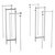 Metro LTTE24C 24" W Chrome Super Erecta & Super Adjustable Double Deep Top-Track Stationary End Unit Kit