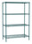 Metro EZ1860NK3-4 60" W x 18" D Green Epoxy Coated 4 Wire Shelves Super Erecta Convenience Pak Shelving Unit