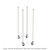 Metro MXTTM21S 21" W Polymer MetroMax Top-Track Mobile Unit Kit for Wet or Corrosive Areas