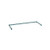 Metro SF35N3K3 48" W x 18" D Green Epoxy Coated Super Erecta 3-Sided Channel Frame