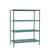 Metro PR-244863K3-S-4 24" W x 48" D 4 Shelves Green Super Erecta Pro Starter Unit