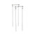 Metro TTA24C 24" W Chrome-Plated Super Erecta and Super Adjustable Top-Track Stationary Intermediate Unit Kit