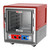 Metro C533-CLFC-L C5 3 Series Red Undercounter Insulated Heated Holding & Proofing Cabinet with Clear Door and Lip Load Slides - 120 Volts
