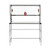 Metro EZHSE48W-KIT 48" W x 24" D Stainless Steel Super Erecta Workstation with Hot Open Heated Shelf - 120 Volts 400 Watts
