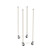 Metro MXTTM24S 24" W Polymer MetroMax Top-Track Mobile Unit Kit for Wet or Corrosive Areas