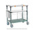 Metro MS1848-FSPR-PK2 50" W x 19.4" D x 39.13" H Solid Stainless Steel PrepMate MultiStation with PrepMate Kit #2