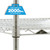 Metro EZ2448NC-4 48" W x 24" D Chrome 4 Wire Shelves Super Erecta Convenience Pak Shelving Unit