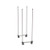 Metro TTM24K4 24" W Epoxy-Coated Super Erecta Top-Track Mobile Unit Kit